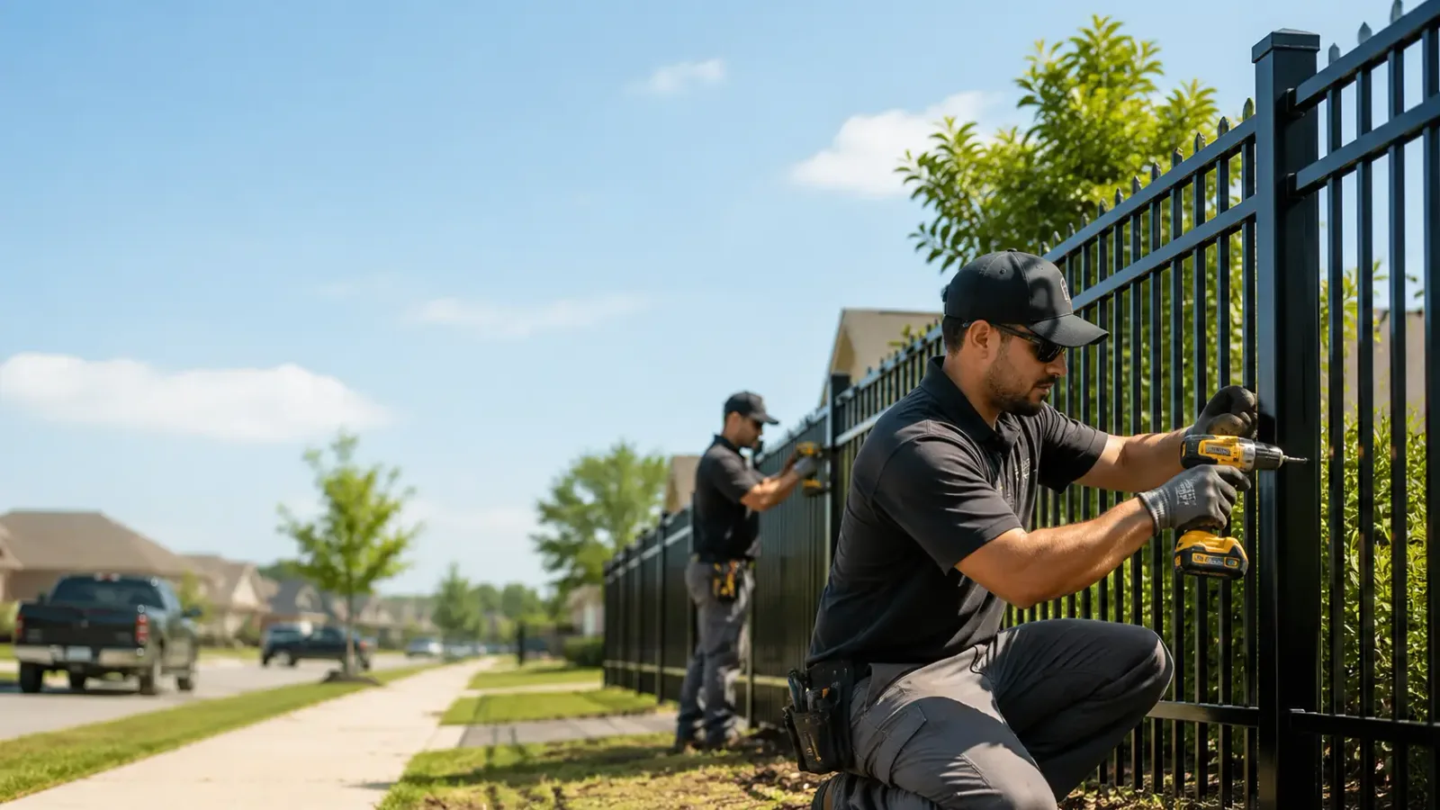 Metal Fence Installation in Sharpsville, PA